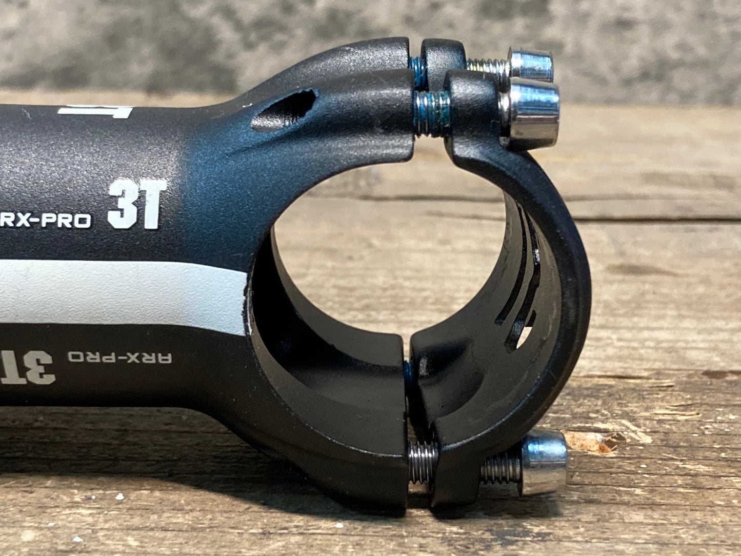 IO403 3T ARX PRO アルミステム 黒 70mm Φ31.8 OS 6°