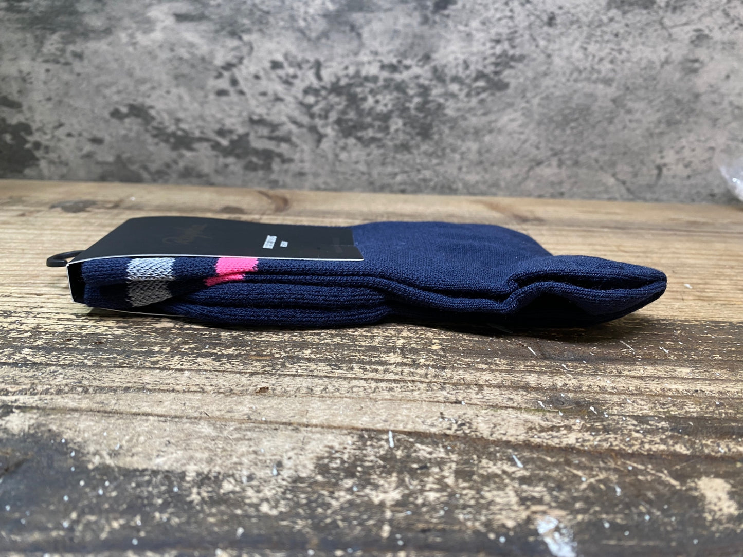 JB114 ラファ Rapha REFLECTIVE BREVET SOCKS サイクルソックス 紺 REGULAR