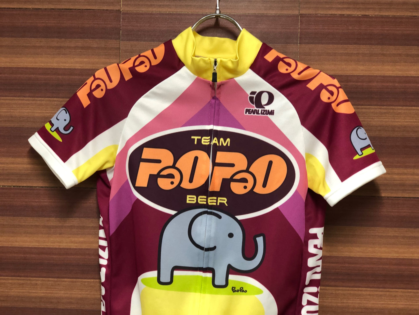 IH379 パールイズミ PEARL IZUMI パオパオ PAOPAO 半袖 サイクルジャージ S