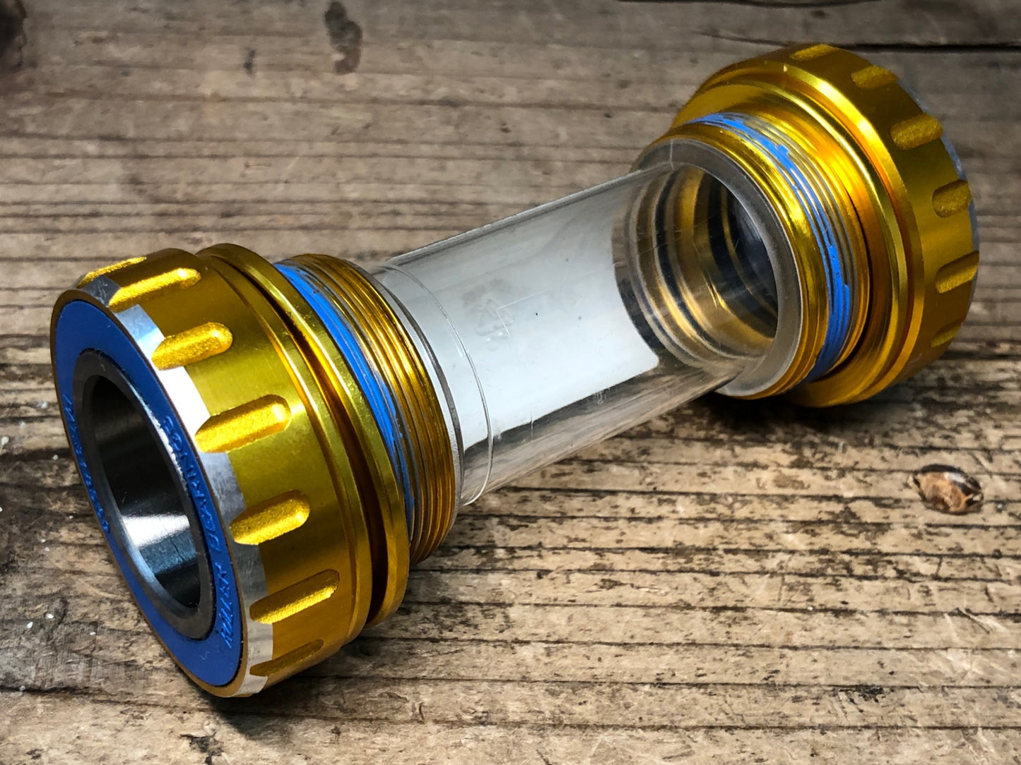 JA612 KCNC DOUBLE TEPER ROLLER BB ボトムブラケット 金 BC1.37″x24T 68mm/73mm