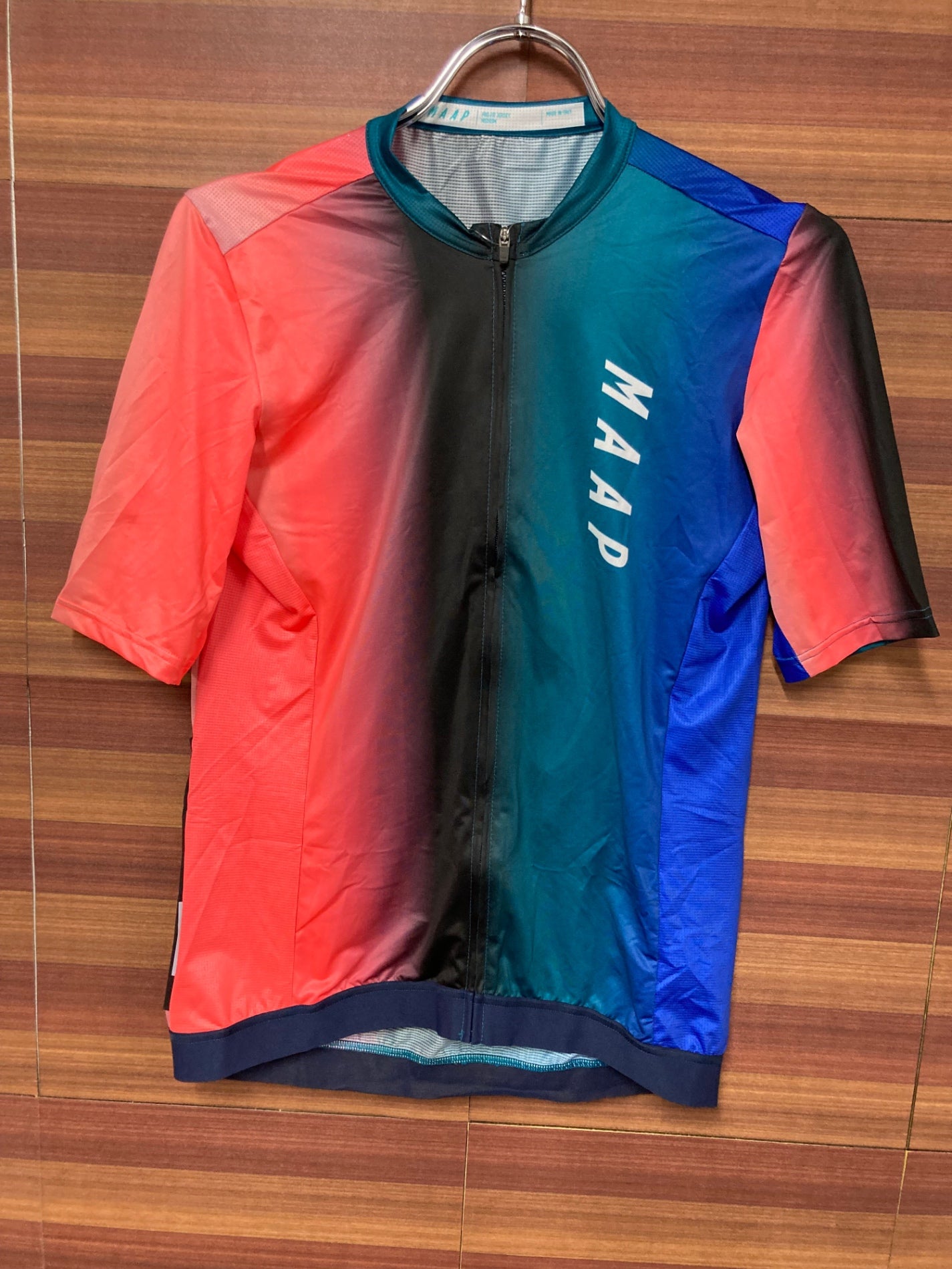 IM970 マープ MAAP PRO FIT JERSEY 半袖 サイクルジャージ 青 緑 ピンク M