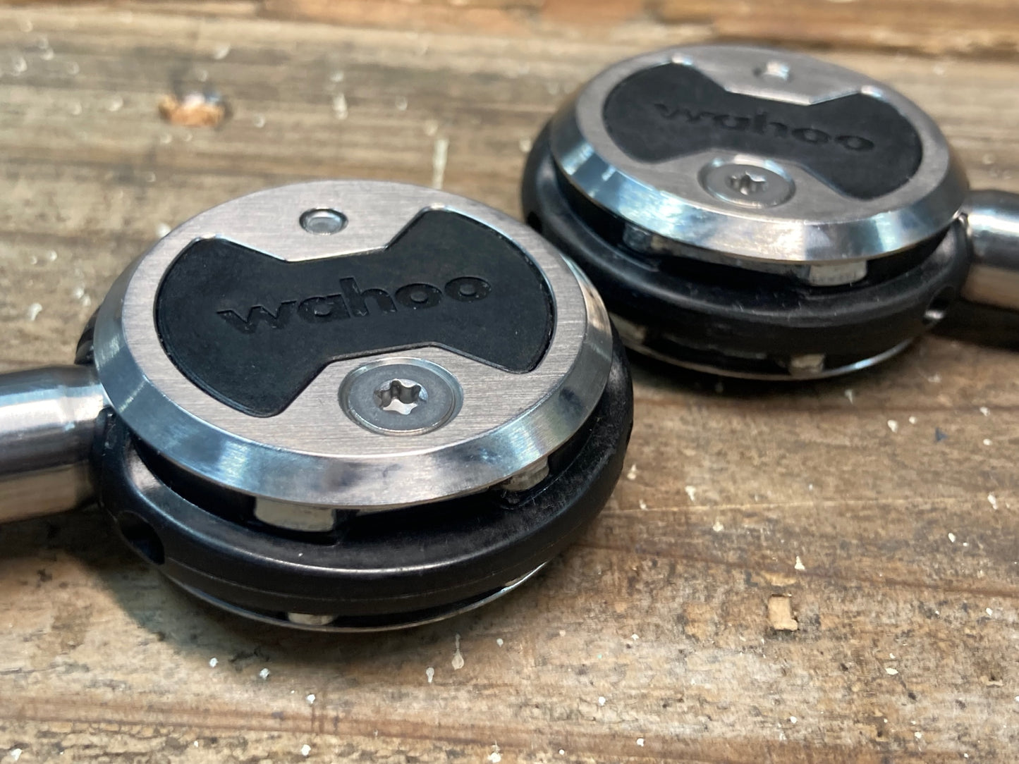 IL553 ワフー WAHOO SPEEDPLAY ペダル ステンレスシャフト ビンディングペダル クリート付き