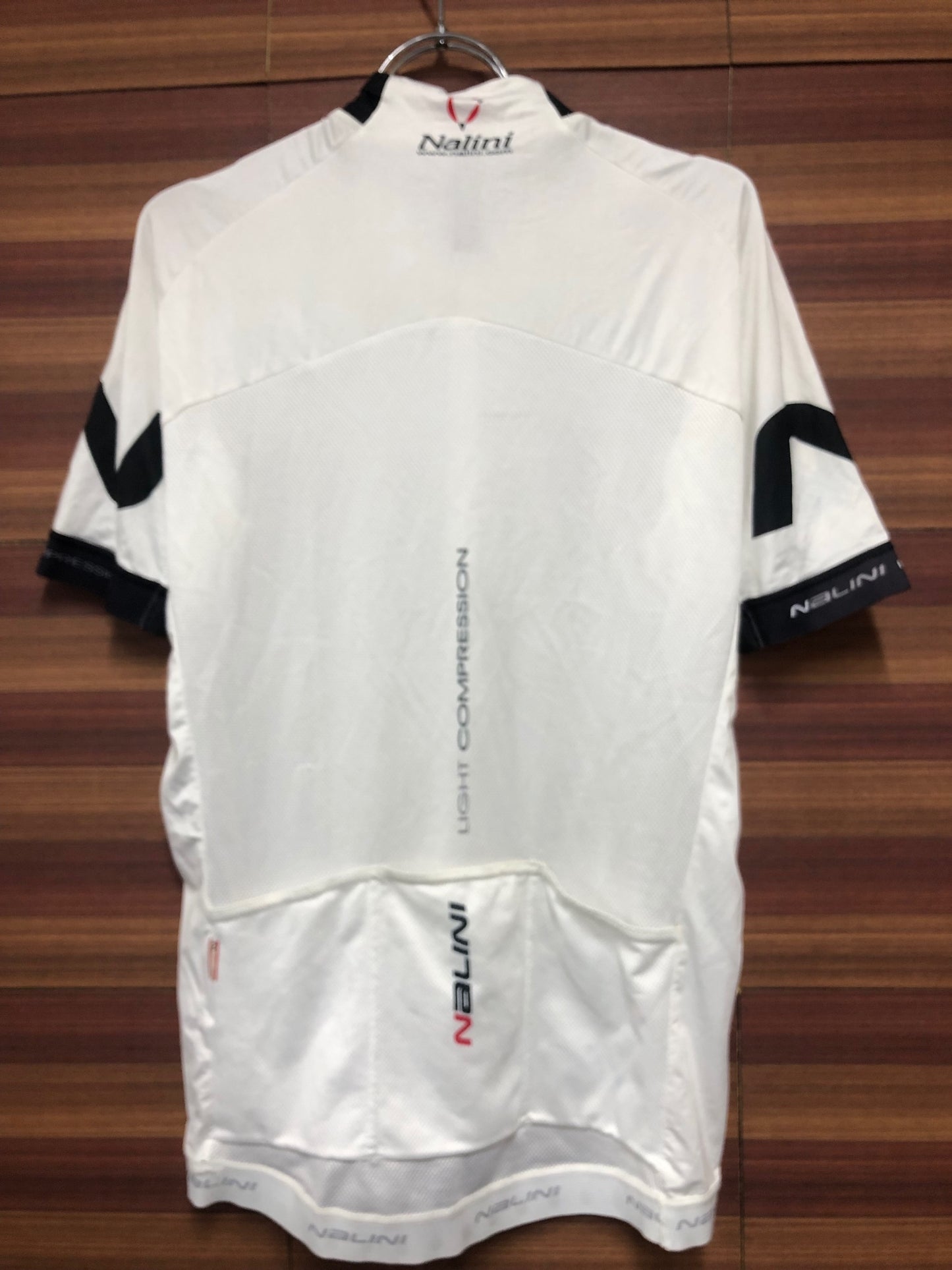 IM721 ナリーニ Nalini 半袖 サイクルジャージ 白 XL ※汚れ