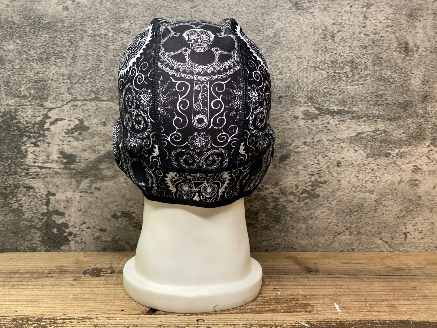 JC853 サイコロジー CYCOLOGI BEANIE ビーニー サイクルキャップ 黒 裏起毛