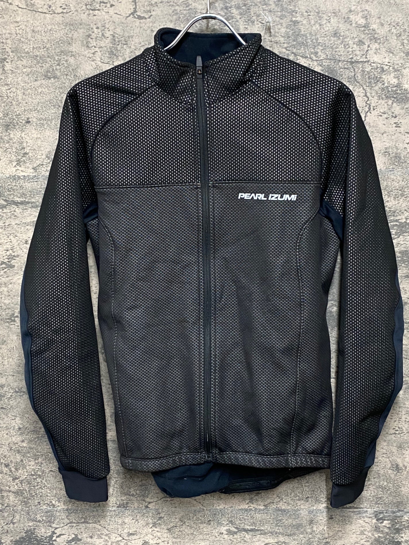 IZ864 パールイズミ PEARL iZUMi 長袖サイクルジャージ 裏起毛 XL 黒
