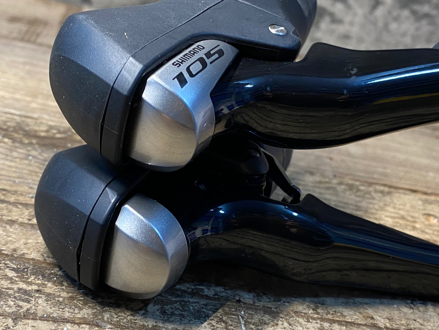 IZ950 シマノ SHIMANO 105 ST-5800 STIレバー 2x11S 黒