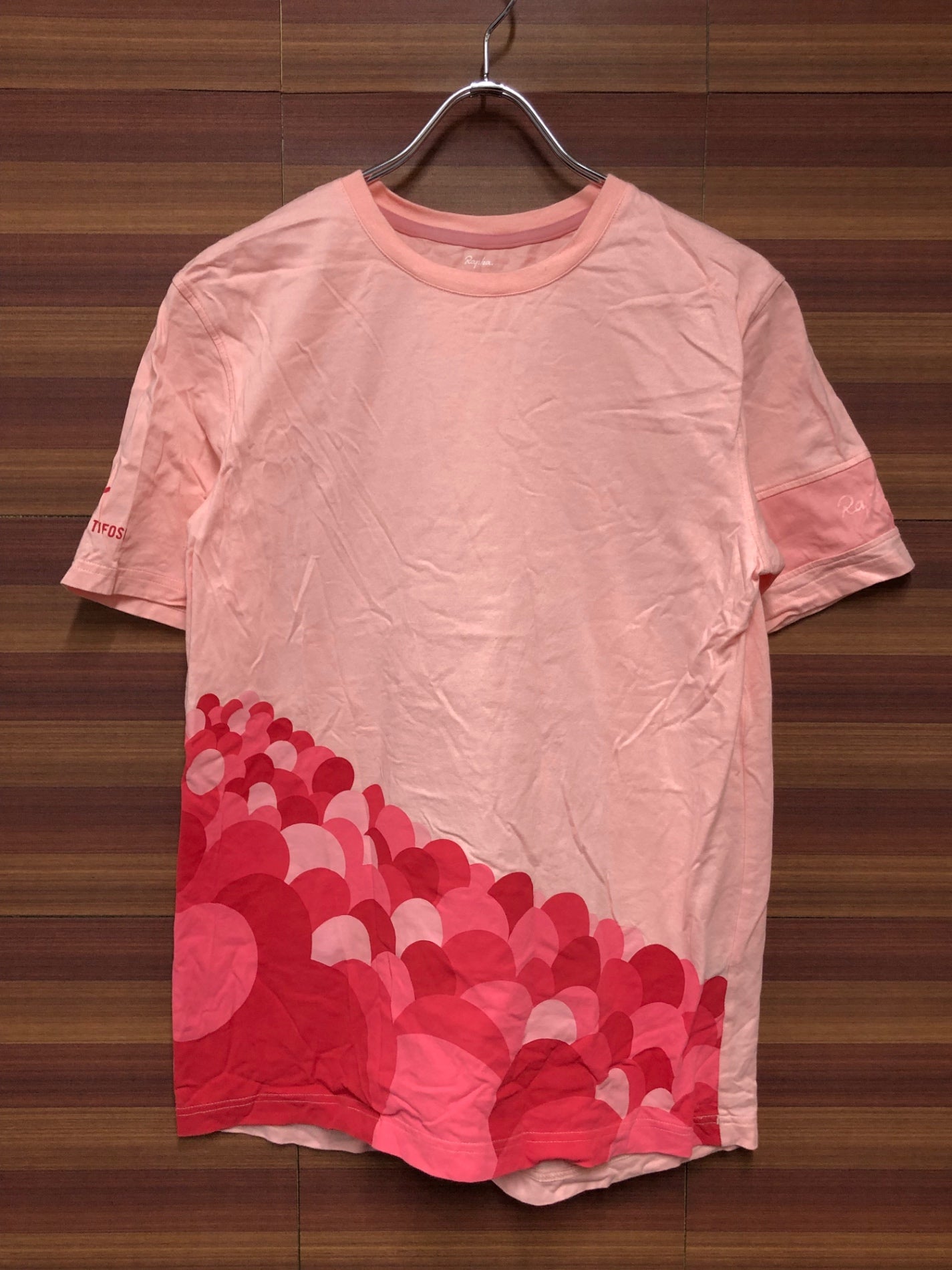 IO140 ラファ Rapha TEAM SKY Tシャツ 半袖 ピンク M