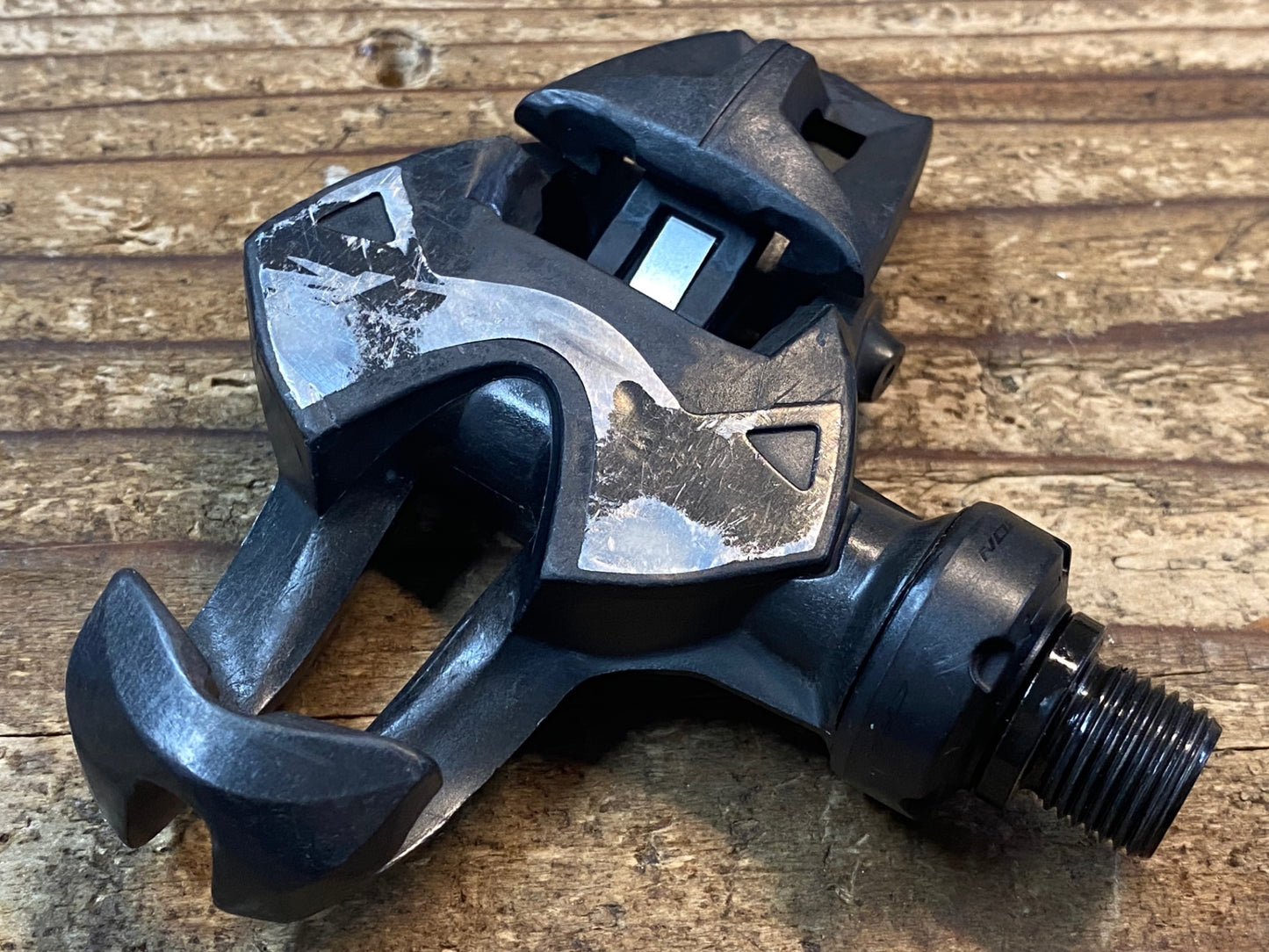 IS493 マヴィック MAVIC ゼリウム ZXELLIUM SLR ビンディングペダル ※軸ガタ、踏み面擦れ、板ばね割れ ジャンク