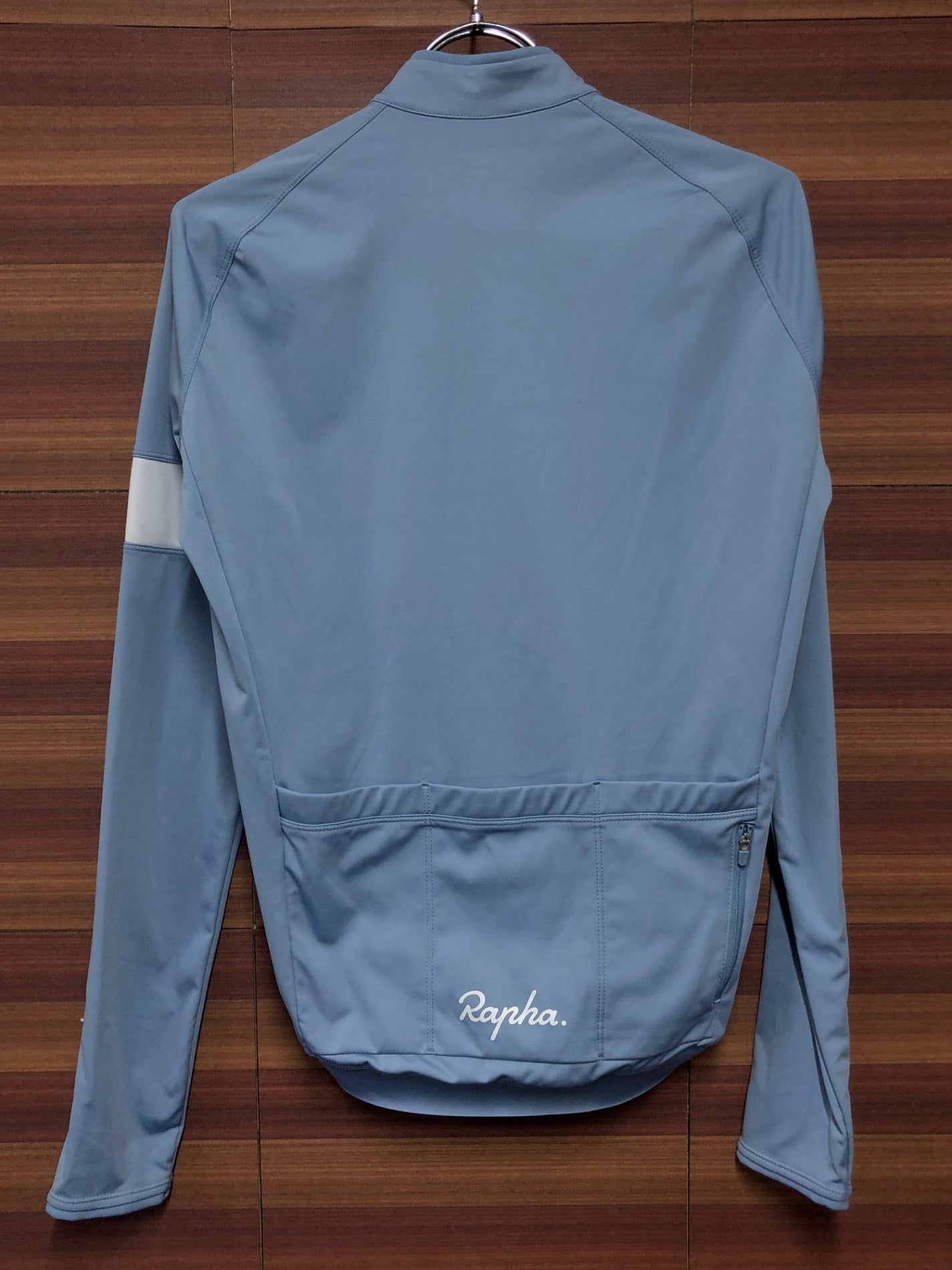 IN312 ラファ Rapha CORE LONG SLEEVE JERSEY 長袖 サイクルジャージ 水色 S