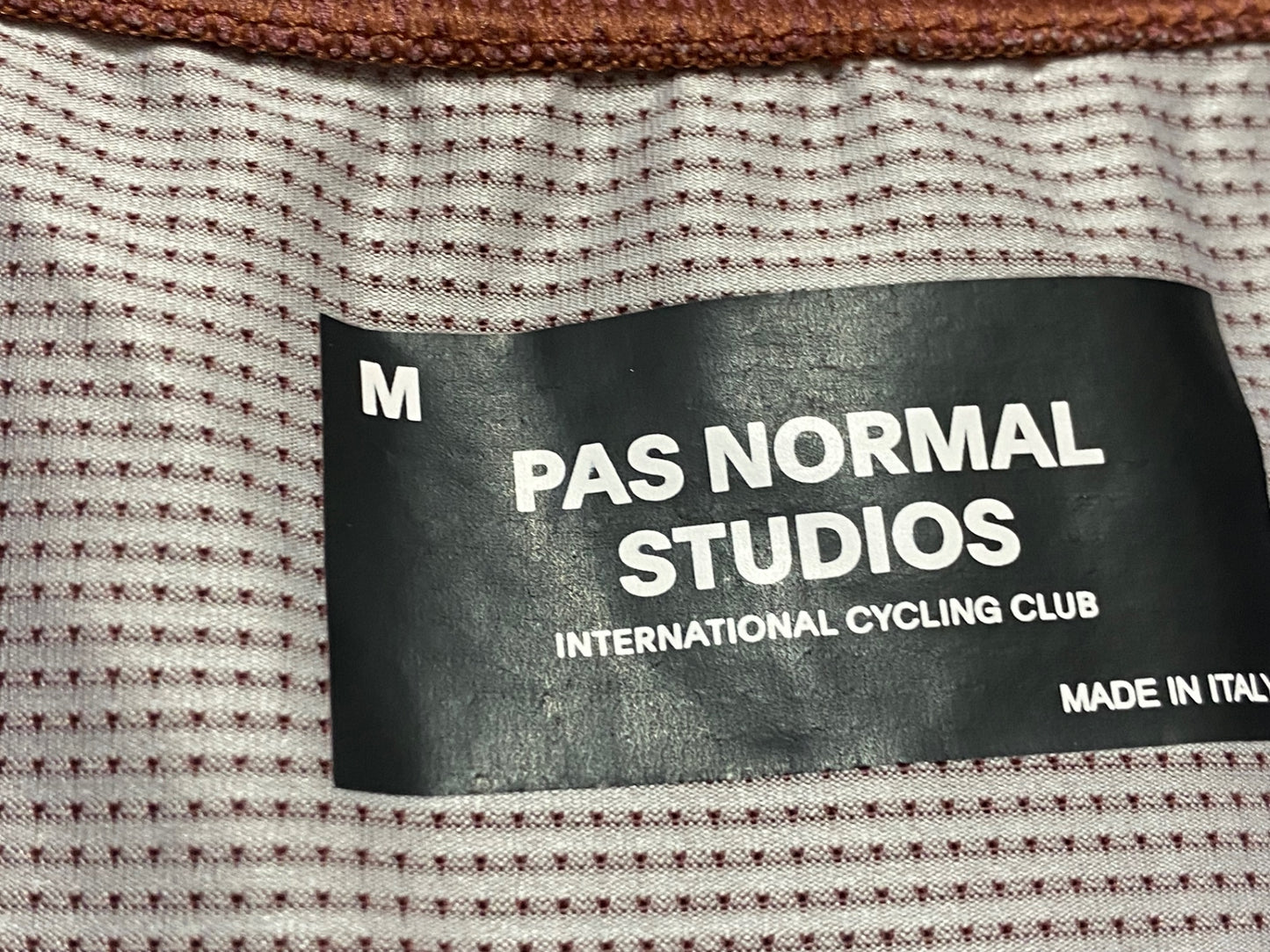 JC407 パスノーマルスタジオ Pas Normal Studios Men's Mechanism Jersey 半袖 サイクルジャージ ダスティモーヴ M