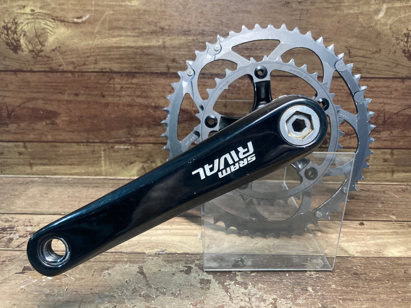 HZ577 スラム SRAM ライバル RIVAL クランクセット 170mm 50/34T 10S JIS規格BB付属