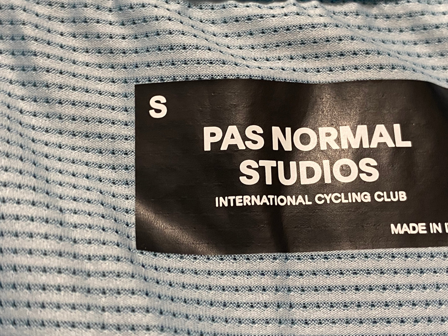 JC419 パスノーマルスタジオ Pas Normal Studios | Men's Mechanism Jersey 半袖 サイクルジャージ スカイブルー S