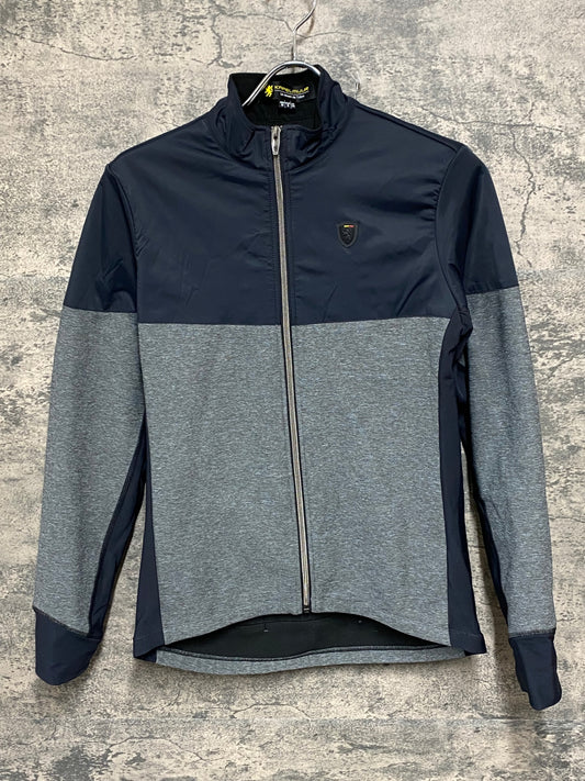 JB435 カペルミュール Kapelmuur 長袖サイクルジャケット 裏起毛 Mサイズ 灰黒色