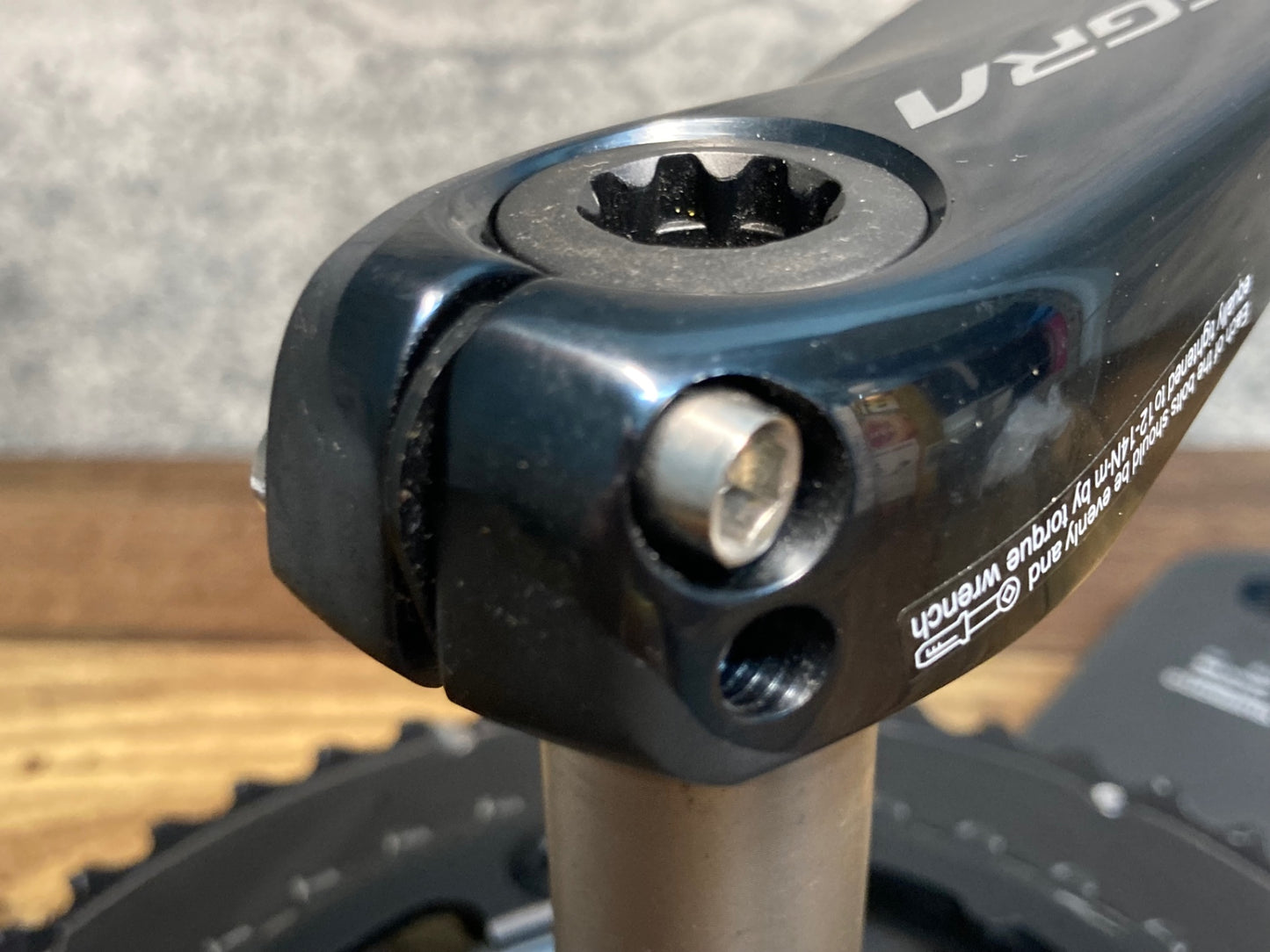 IV178 シマノ SHIMANO アルテグラ ULTEGRA FC-R8000 クランクセット 170mm 50/34T リコール点検済み