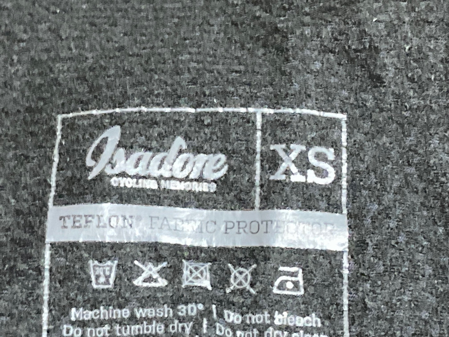 IQ733 イザドア Isadore ビブタイツ 黒 XS 裏起毛