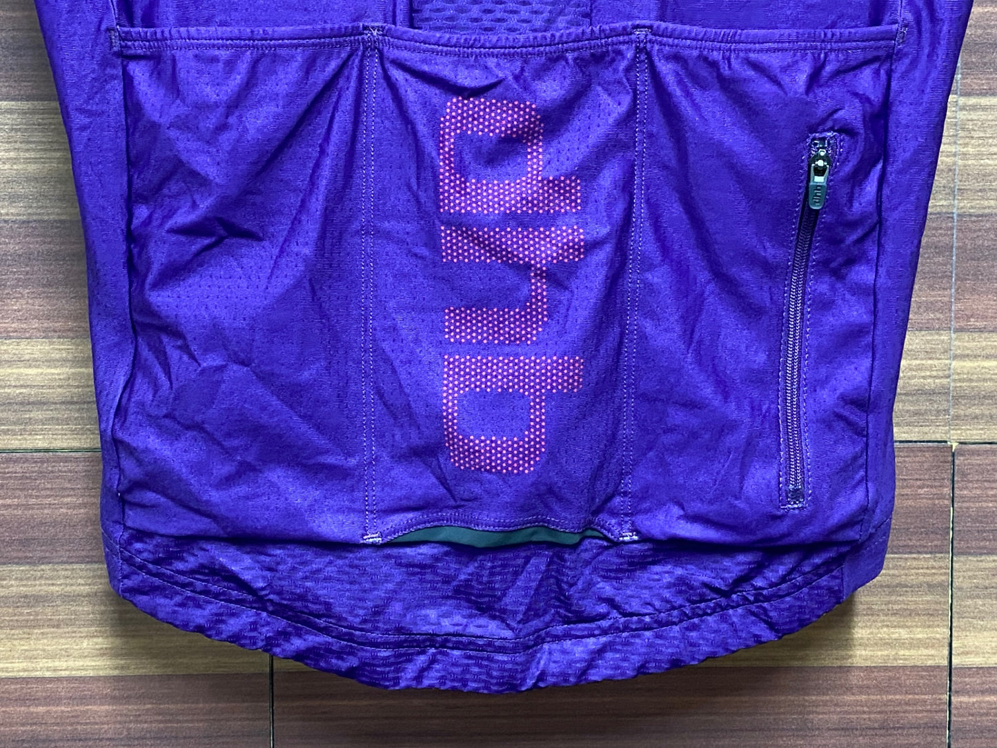 IU234 dhb AERON 半袖 サイクルジャージ 紫 XS