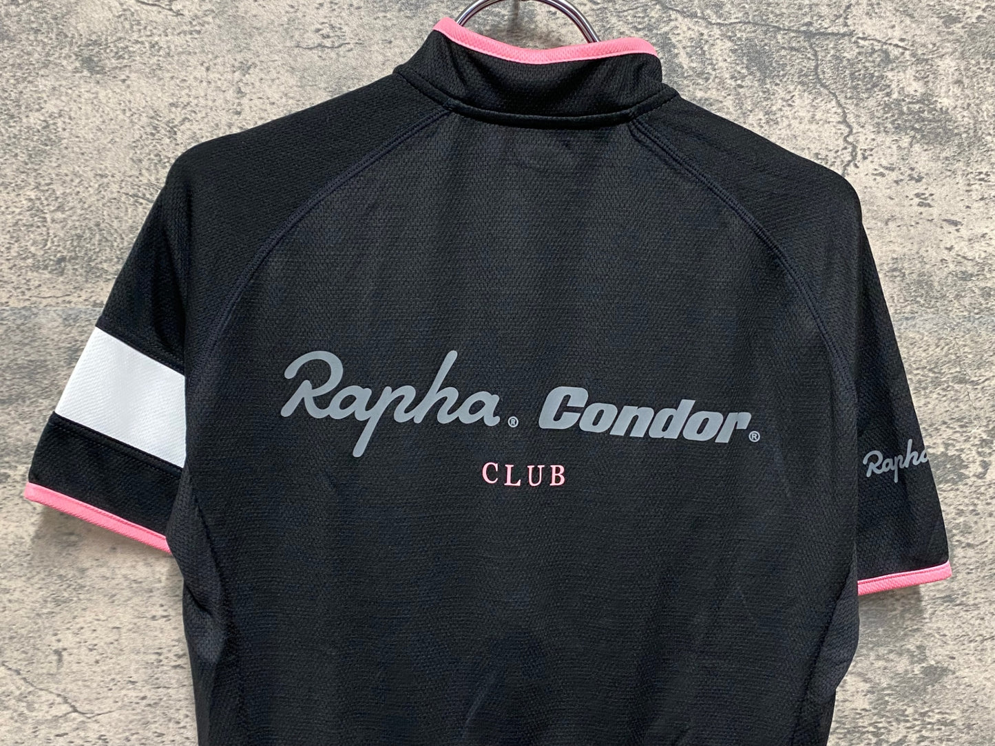 IY155 ラファ Rapha Condor 半袖 サイクルジャージ S ブラック