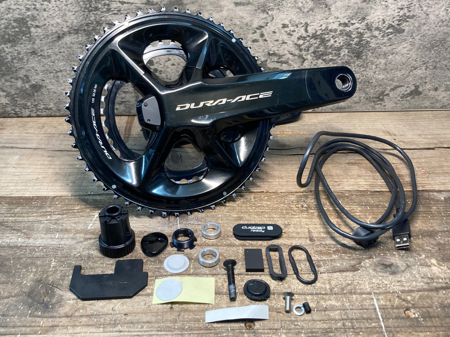 IT863 シマノ SHIMANO DURA-ACE FC-R9200P パワーメーター クランクセット 52/36T 175mm　※接続確認済み