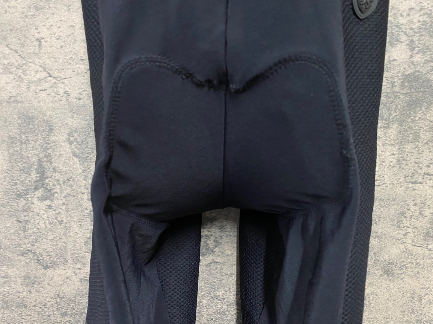 IZ778 リオンドカペルミュール Lion de KAPELMUUR ビブタイツ 黒 M 裏起毛