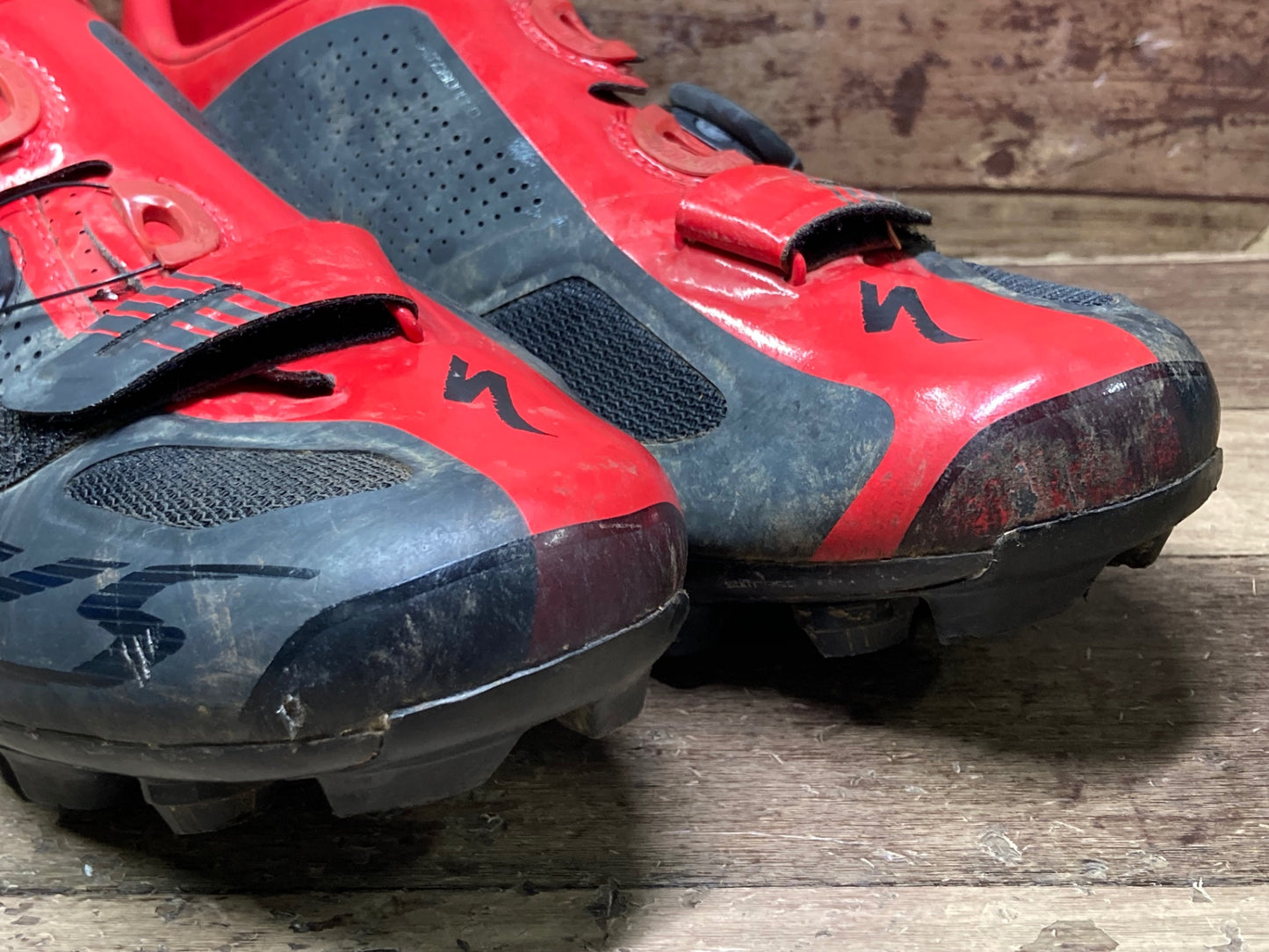 IL710 スペシャライズド SPECIALIZED S-WORKS XC ビンディングシューズ SPD EU41 黒赤