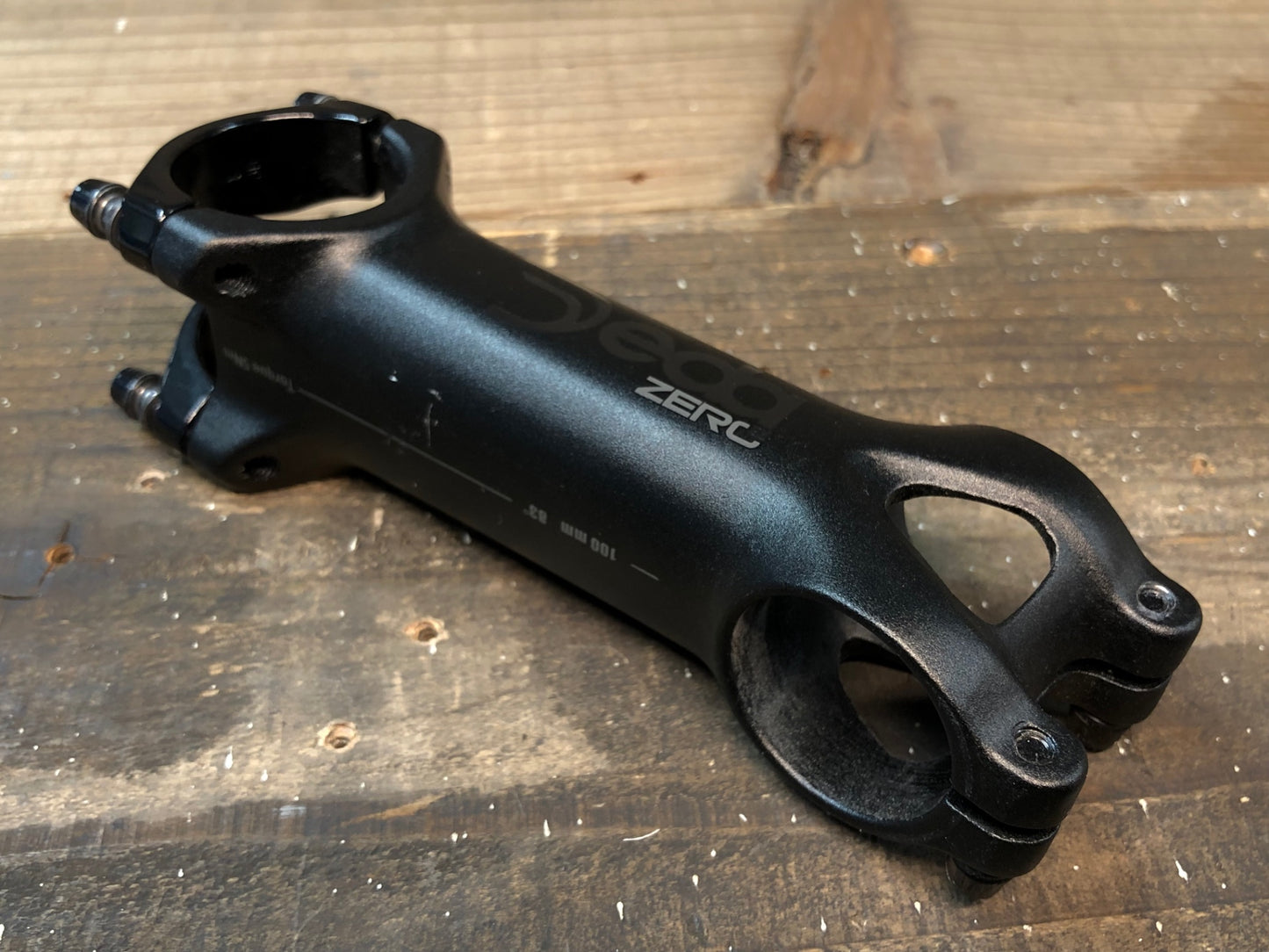 IP279 デダ Deda ZERO 2 アルミ ステム 黒 100mm Φ31.7 OS