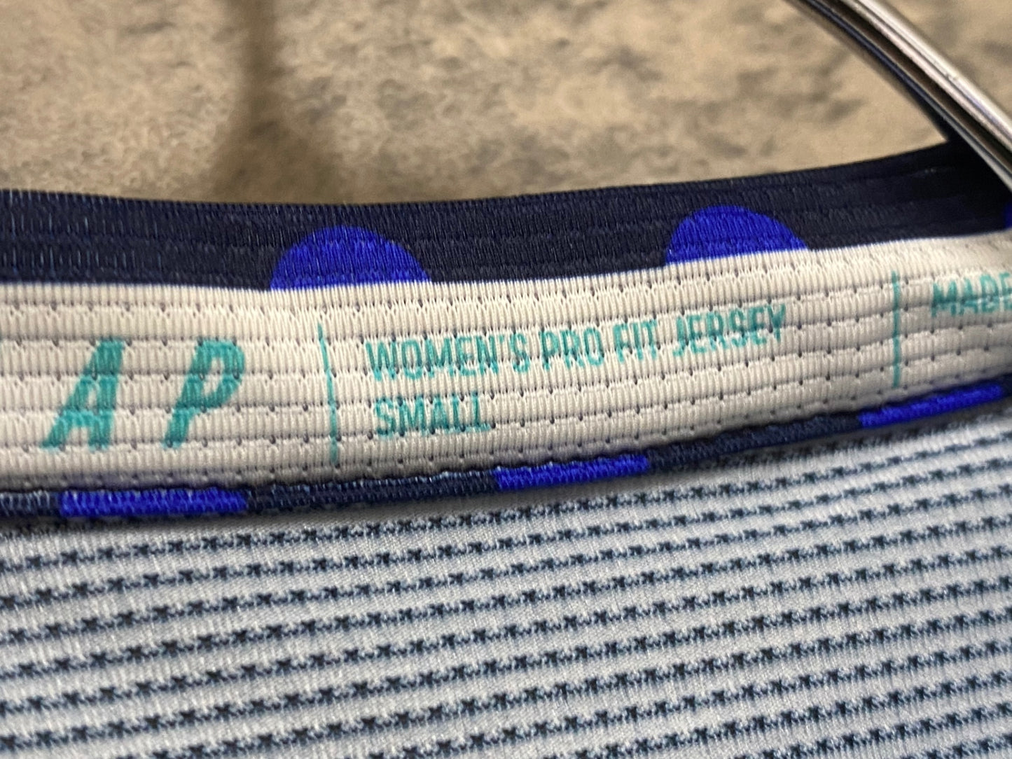 JA389 マープ MAAP WOMEN'S PRO FIT JERSEY 半袖 サイクルジャージ 紺 黒 S レディース