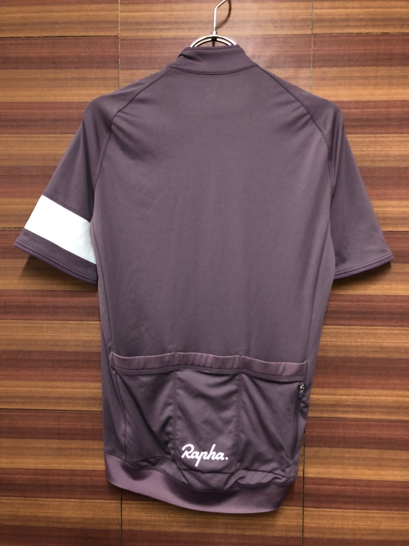 IF922 ラファ Rapha CORE JERSEY 半袖サイクルジャージ 紫 S