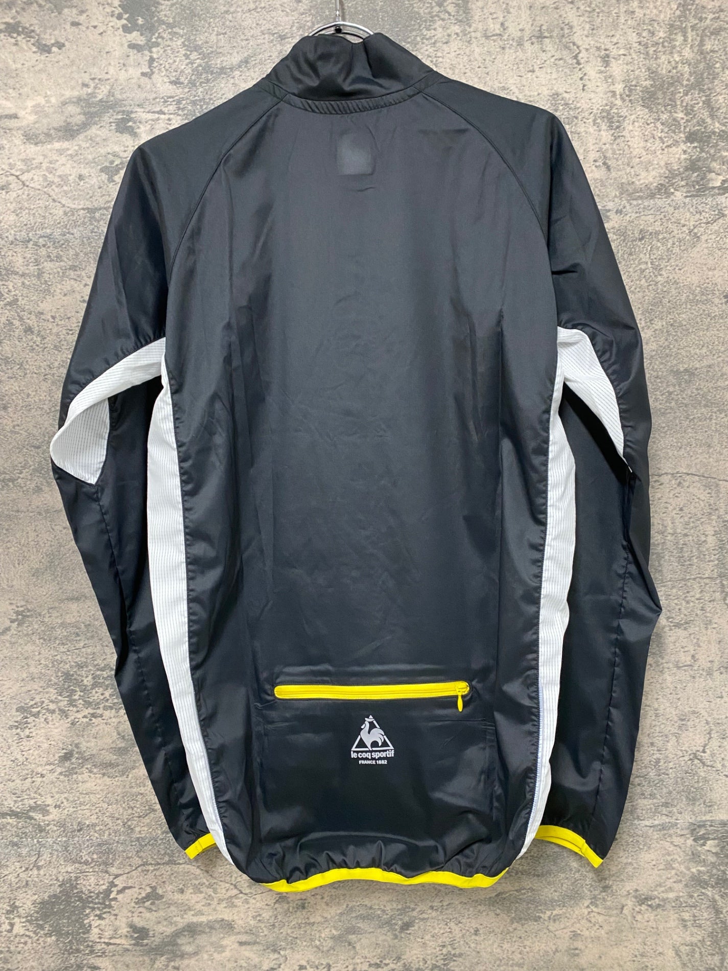 IY362 ルコックスポルティフ le coq sportif 長袖 ウインドブレーカー 黒 S