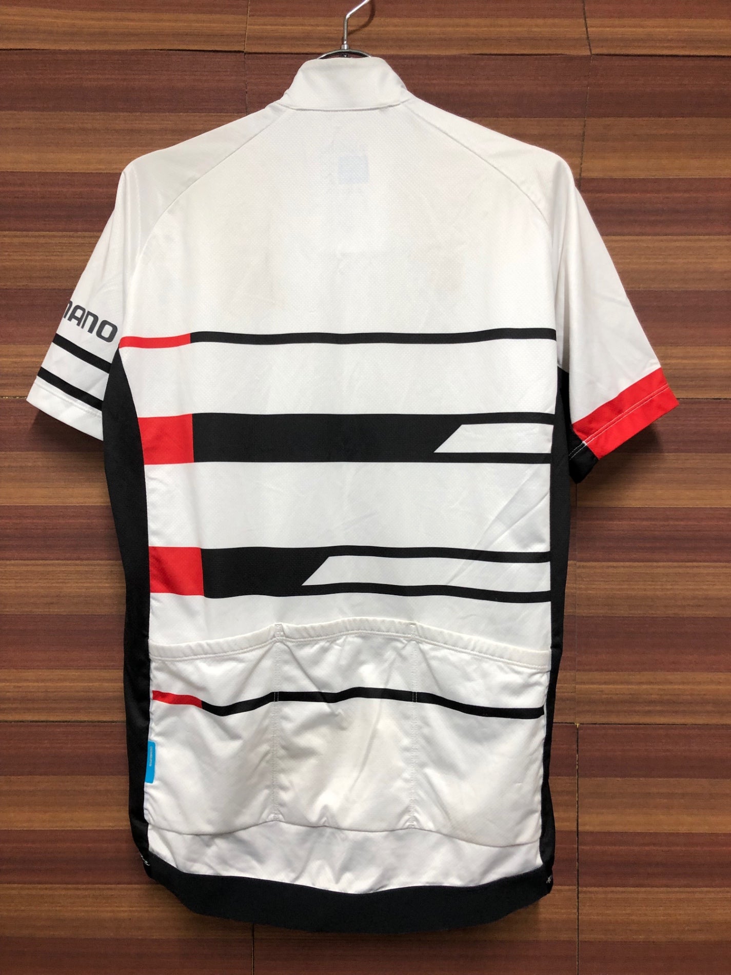 IF116 シマノ SHIMANO 半袖 サイクルジャージ L ホワイト
