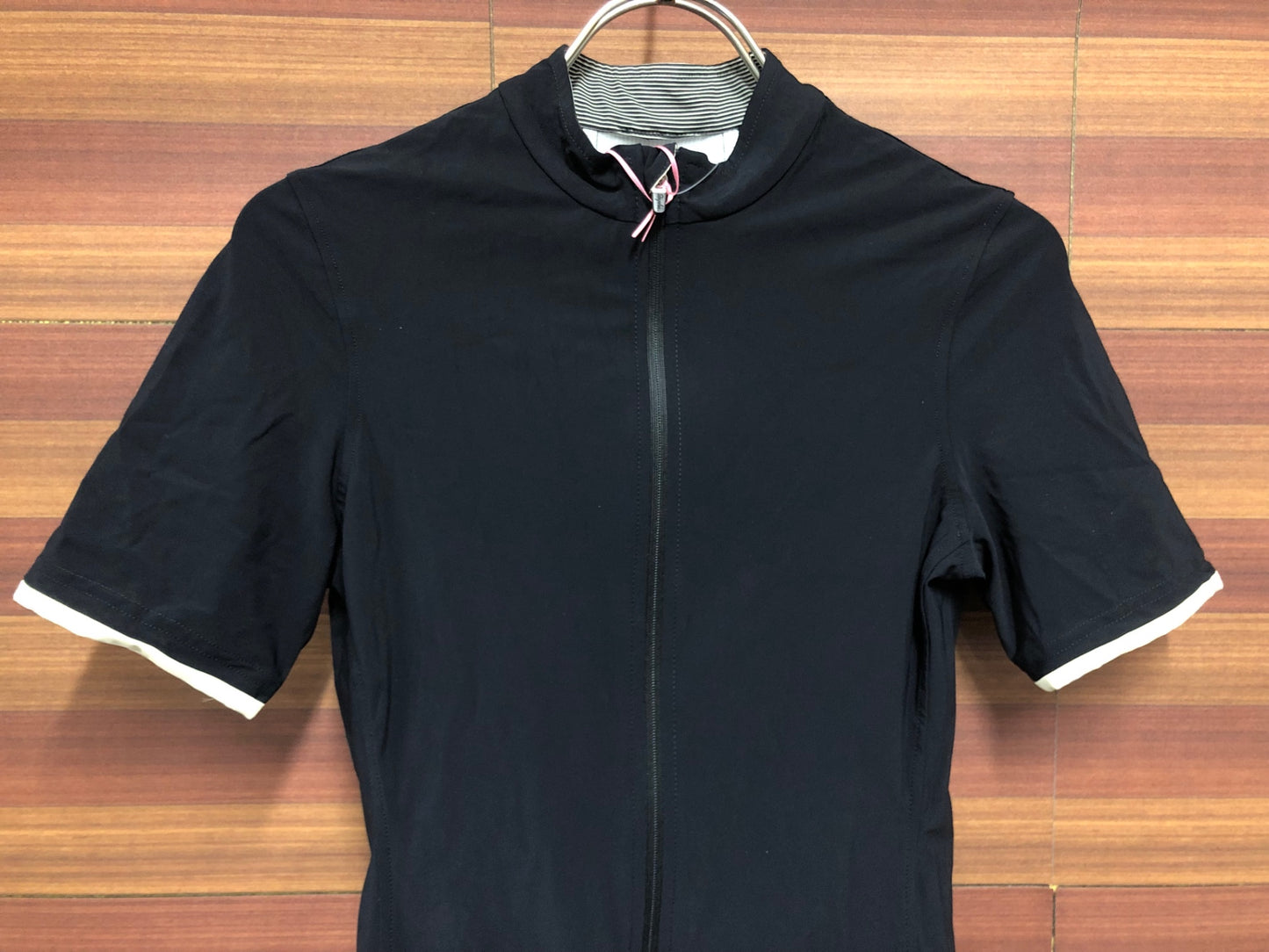 IR473 ラファ Rapha SOUPLESSE JERSEY 半袖 サイクルジャージ 黒 S