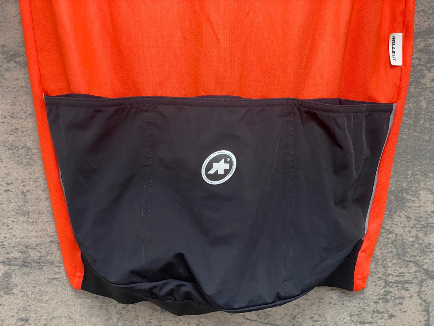 IZ193 アソス assos MILLE GT 半袖サイクルジャージ オレンジ S