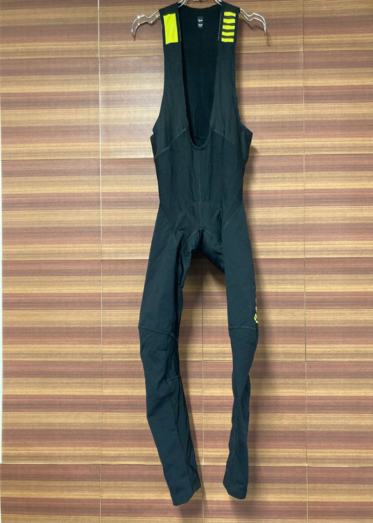 IO661 ラファ Rapha PRO TEAM 防風 裏起毛 ビブタイツ M ブラック