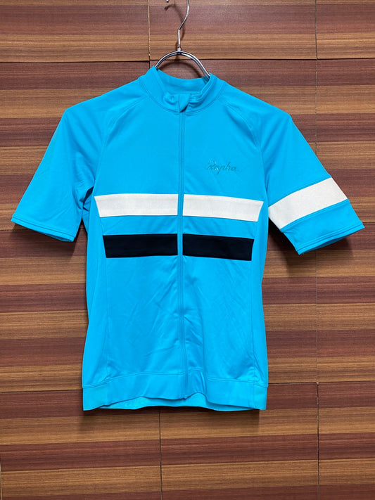 IT310 ラファ Rapha TEAM SKY TRAINING JERSEY 半袖 サイクルジャージ 水色 XS