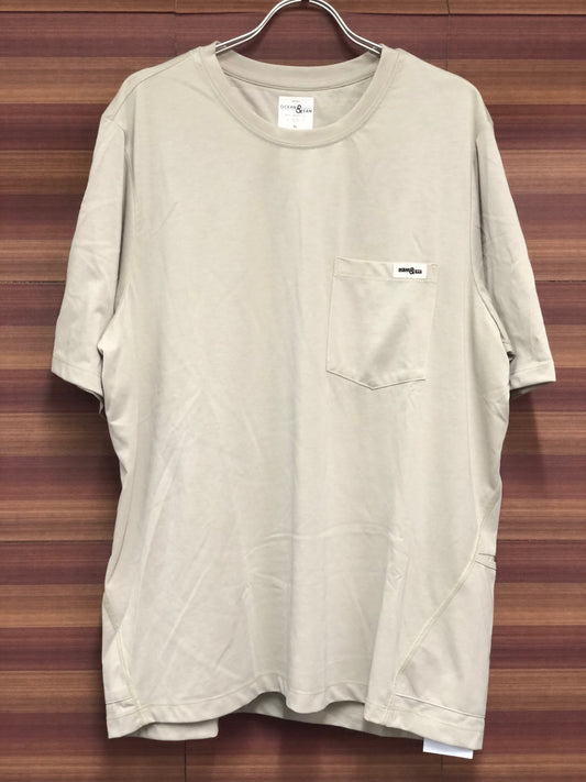 IS462 Ocean and San 半袖 Tシャツ ベージュ XL
