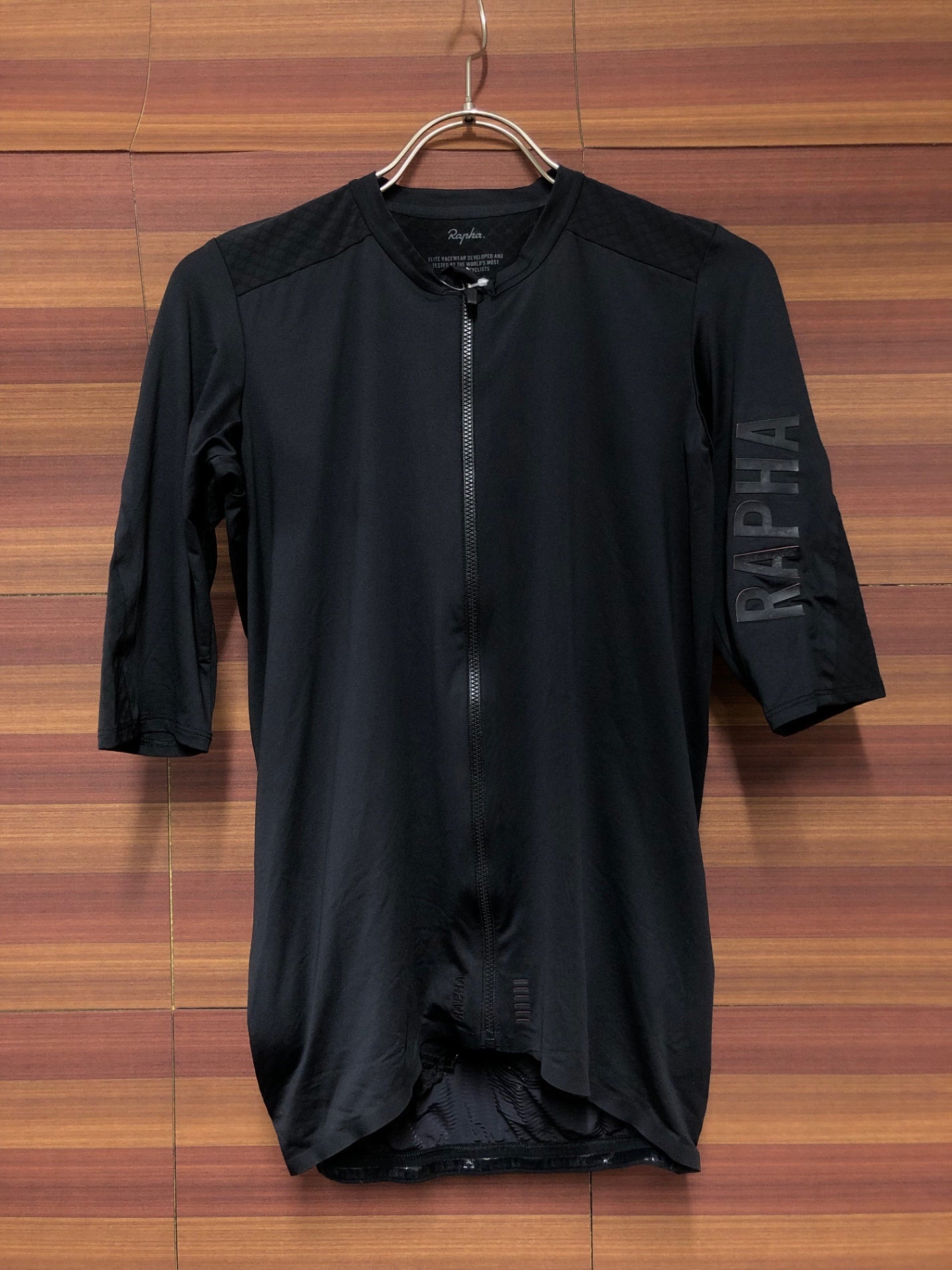 IL249 ラファ Rapha PRO TEAM AERO JERSEY Ⅱ 半袖 サイクルジャージ 黒 L