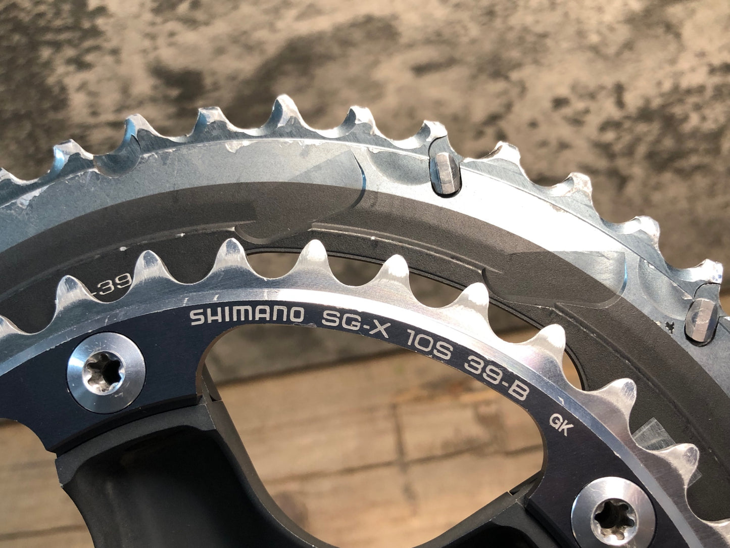 IQ589 シマノ SHIMANO デュラエース DURA-ACE FC-7900 クランクセット 52/39T 165mm