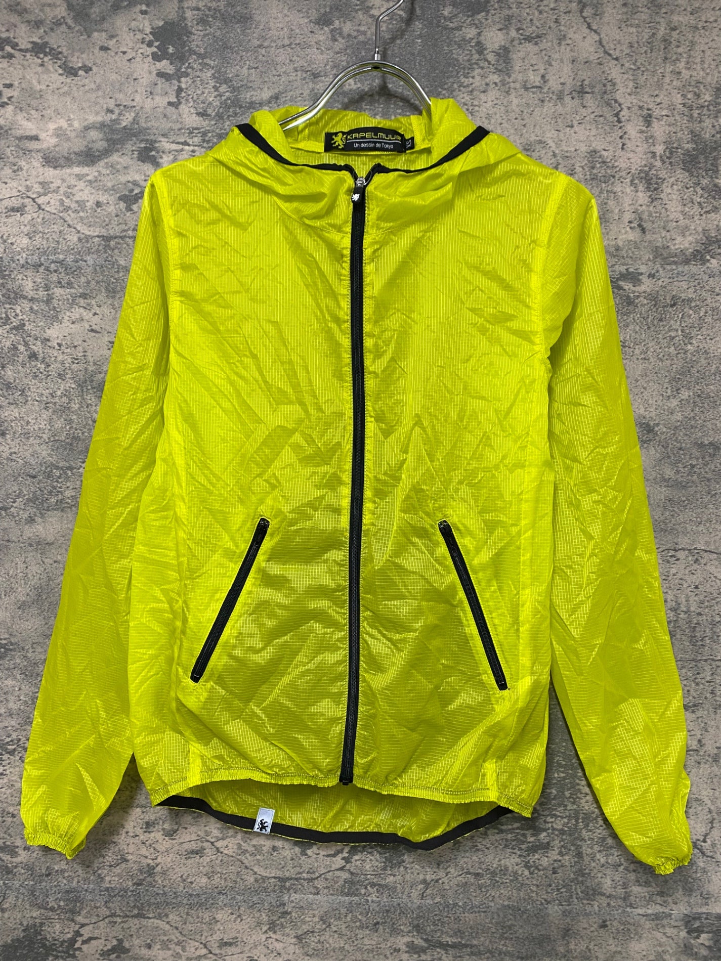 IY252 カペルミュール KAPELMUUR 長袖 ウィンドブレーカー 黄 XS