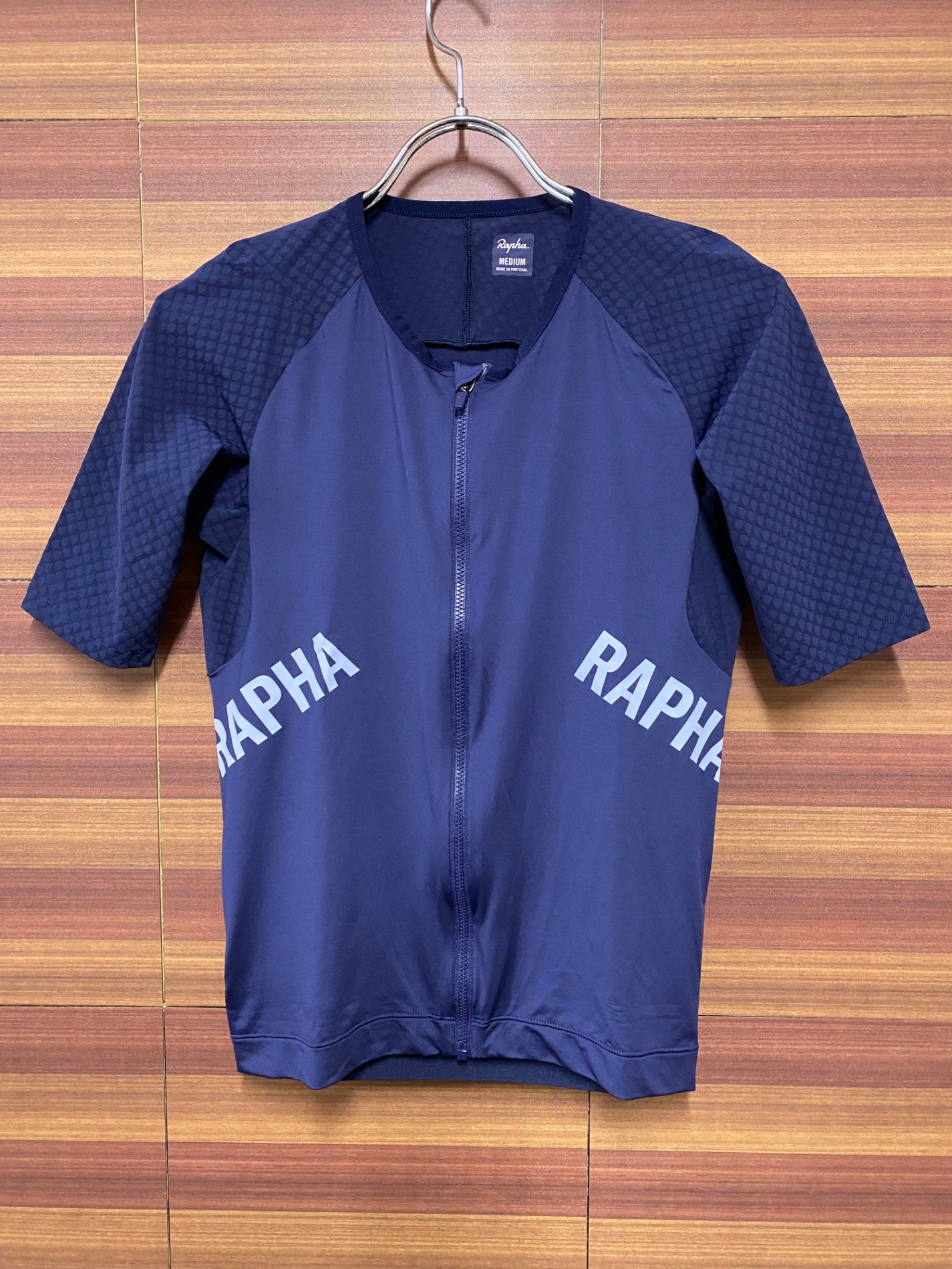 IH300 ラファ Rapha MEN'S PRO TEAM AERO JERSEY 半袖 紺 M