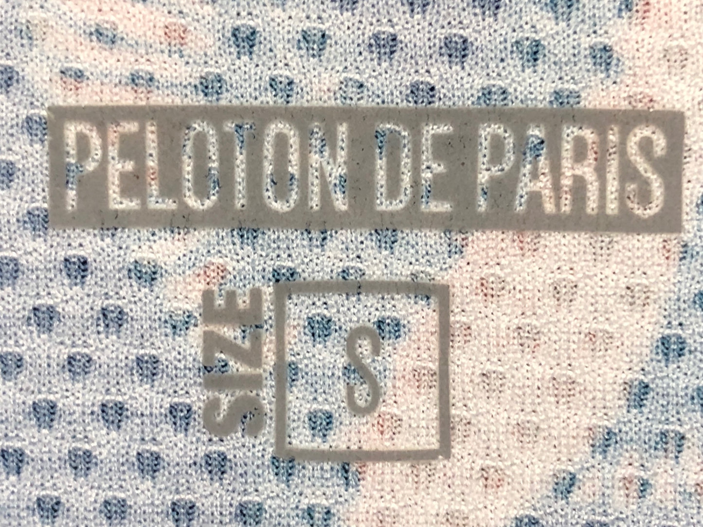 IO706 プロトンドパリ PELOTON DE PARIS 半袖 サイクルジャージ 紺 S