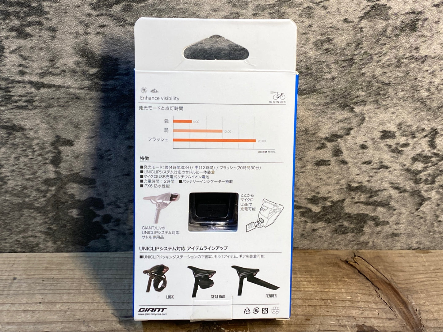 IV819 ジャイアント GIANT Numen+ Uniclip TL 2 テールライト