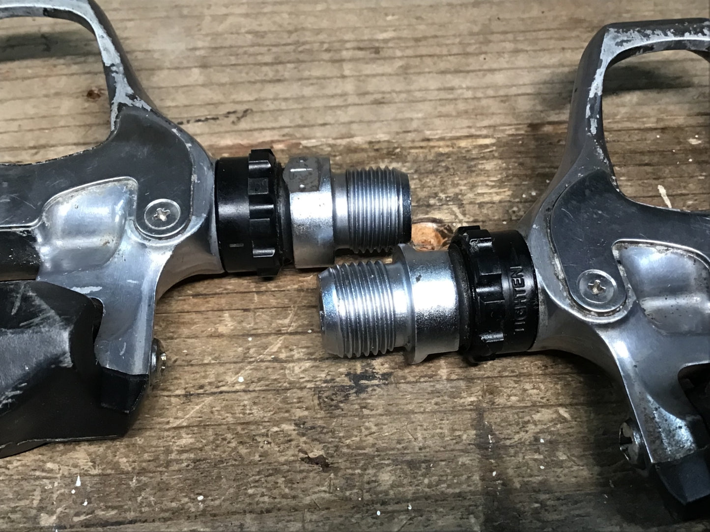 IP780 シマノ SHIMANO 105 PD-5610 ビンディングペダル シルバー 錆