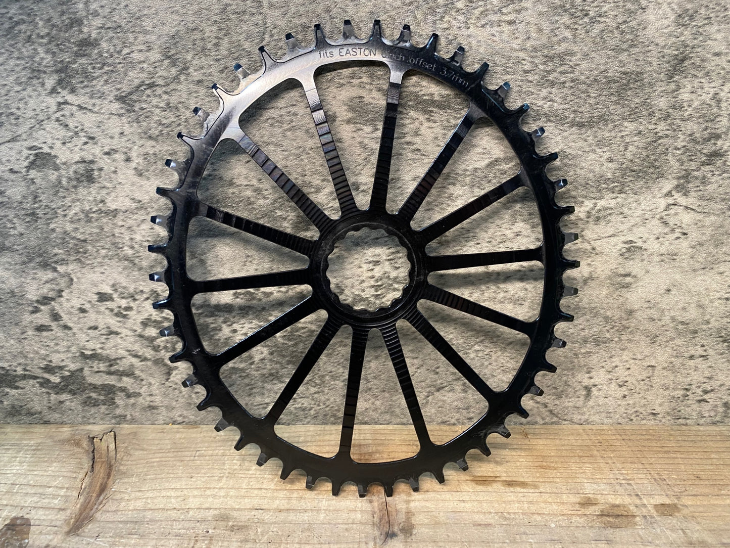 IY906 Garbaruk Easton Cinch Direct Mount 1x Oval Chainring チェーンリング 黒 50T 楕円