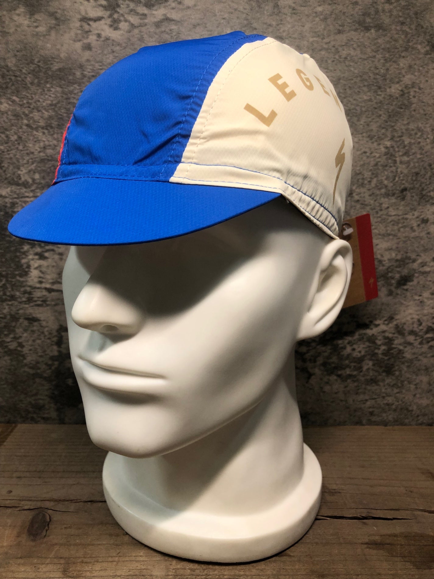 IQ178 スペシャライズド SPECIALIZED サイクルキャップ 青 赤 白 S SAGAN