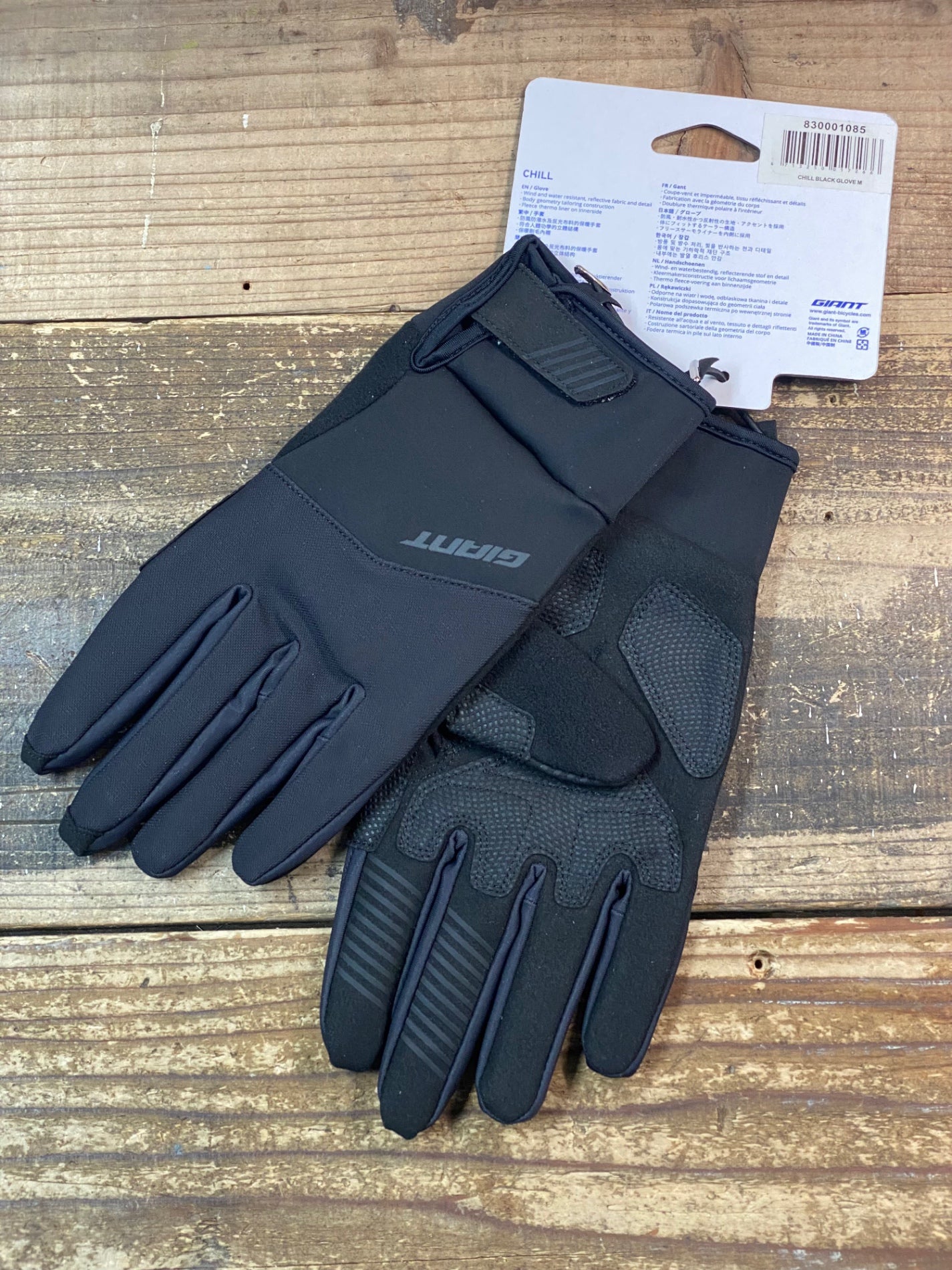 IV967 ジャイアント GIANT CHILL LITE グローブ 黒 M