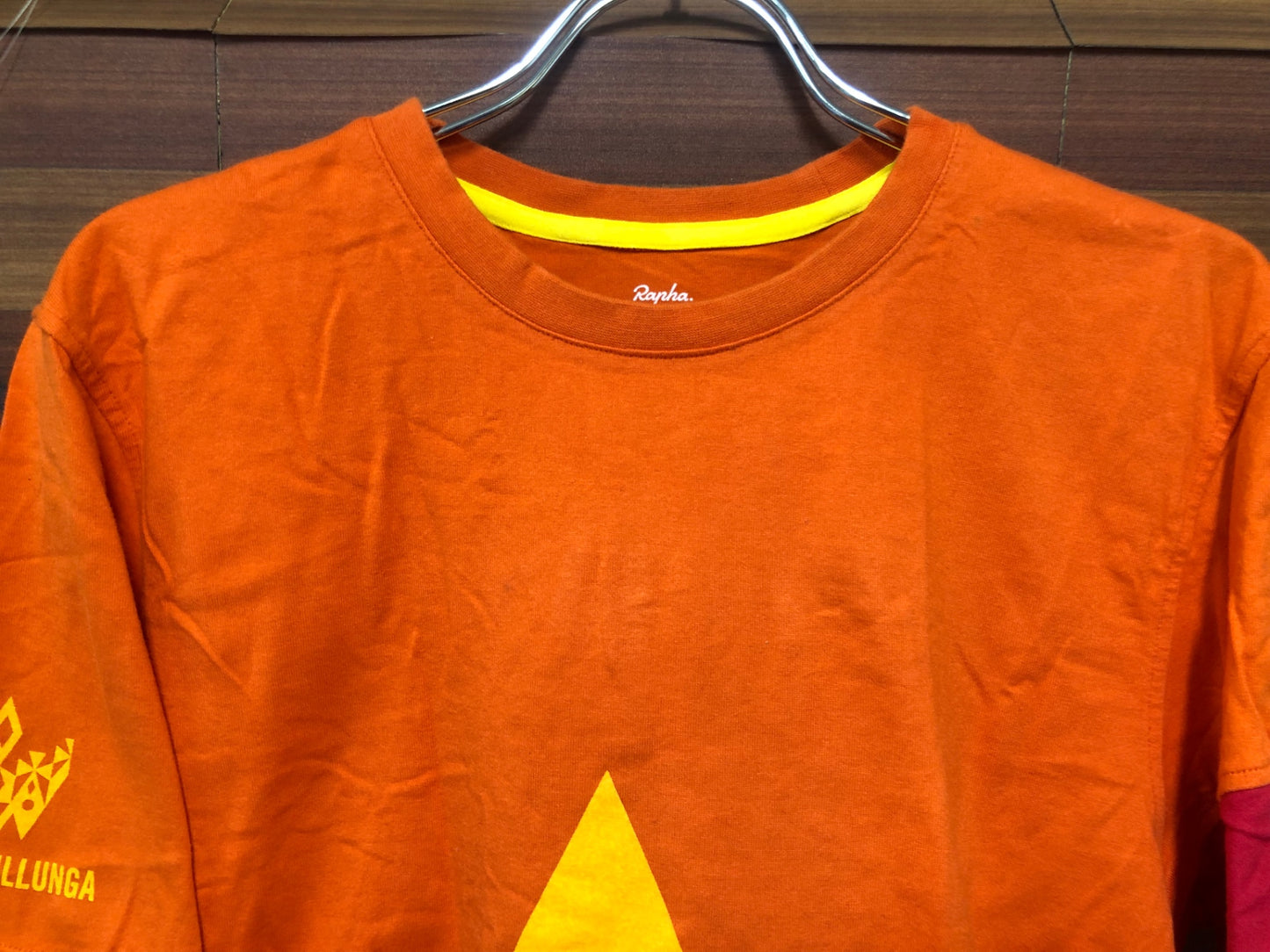 IO145 ラファ Rapha TEAM SKY Tシャツ 半袖 オレンジ M