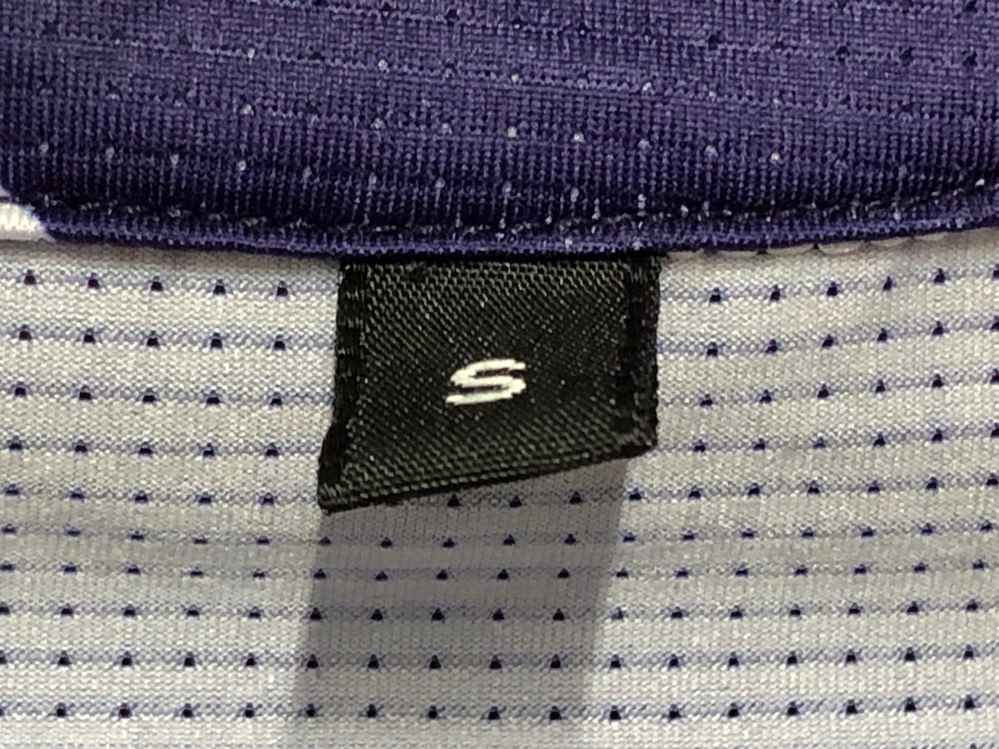 IR070 OZIO 半袖 サイクルジャージ 紫 白 レディース S