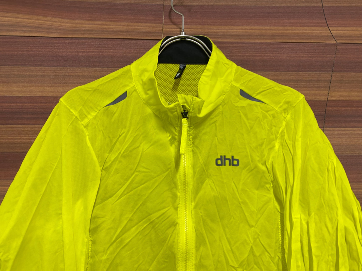 IQ603 dhb 長袖 ウィンドブレイカー 黄 M