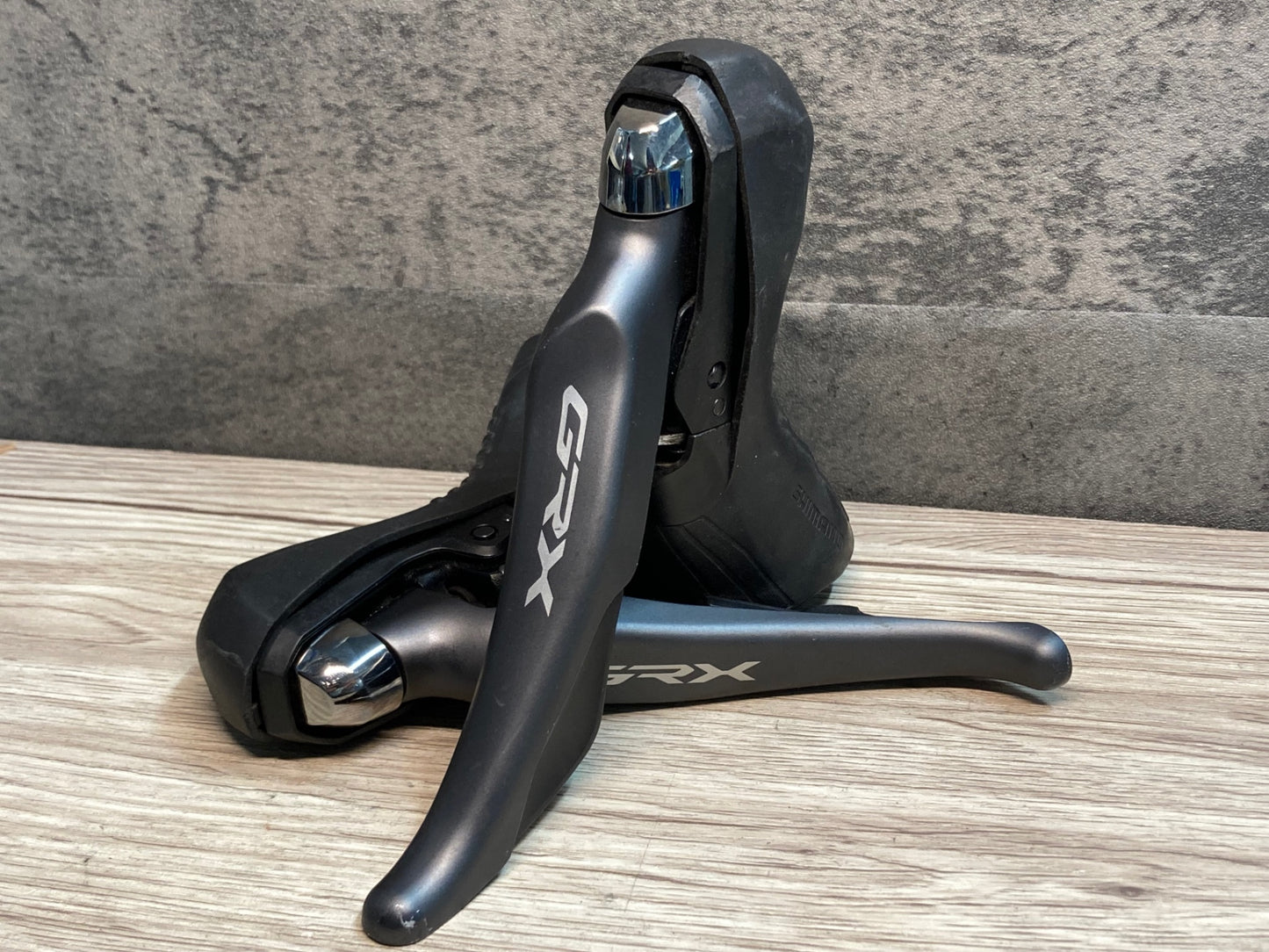 IX249 シマノ SHIMANO GRX ST-RX810 STIレバー 左右セット 11S ※左レバークラックのためジャンク