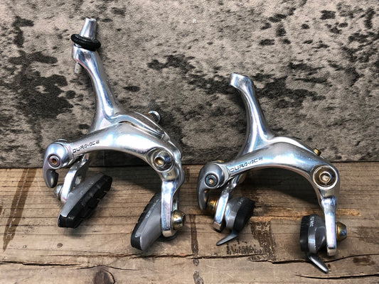 IN593 シマノ Shimano デュラエース DURA-ACE BR-7403 キャリパーブレーキ 前後セット アジャストボルト片側欠品