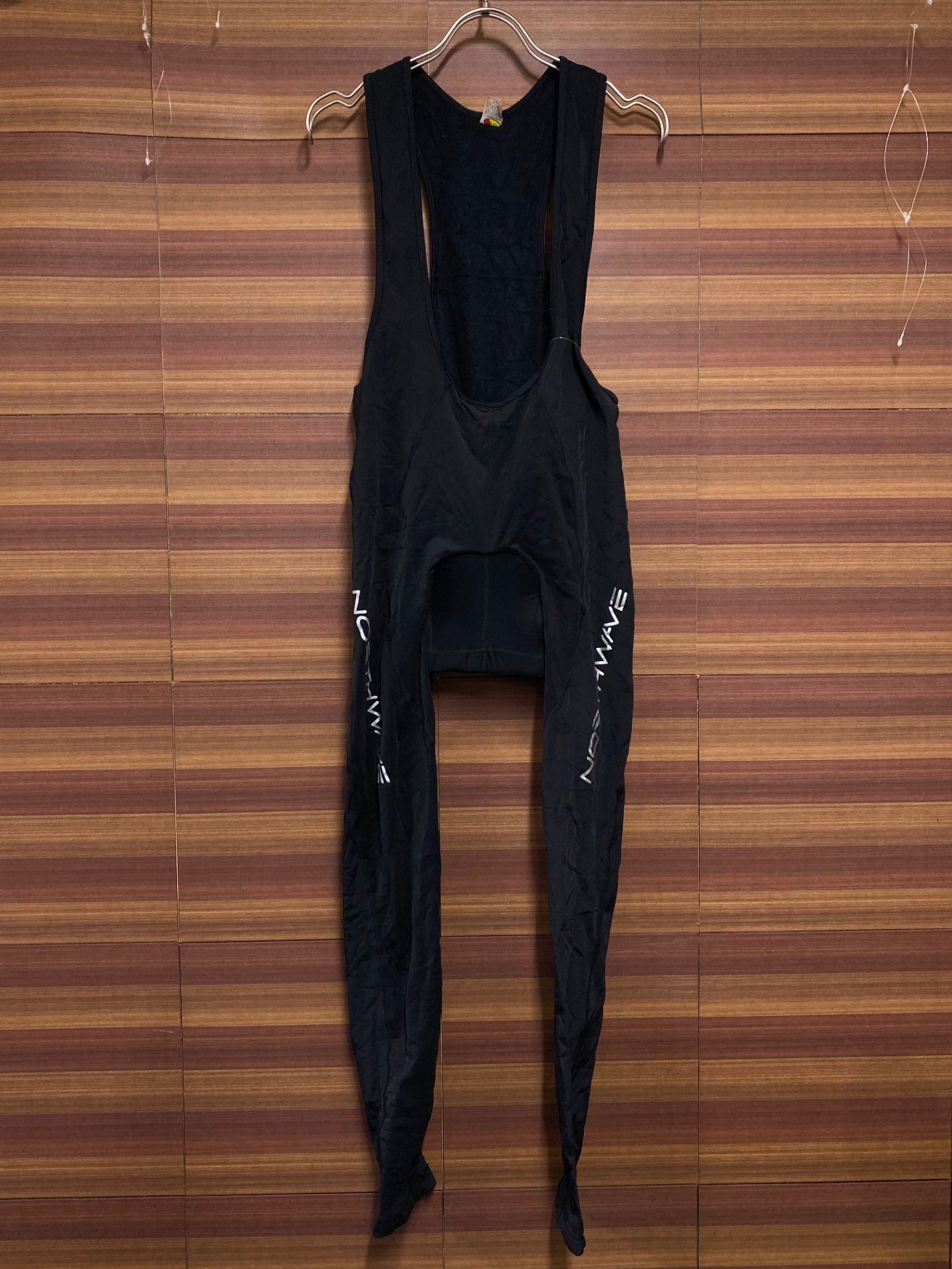 IR918 ノースウェーブ NORTHWAVE ビブタイツ 黒 L 裏起毛